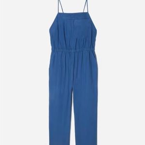 Everlane The Linen Shoestring Jumpsuit